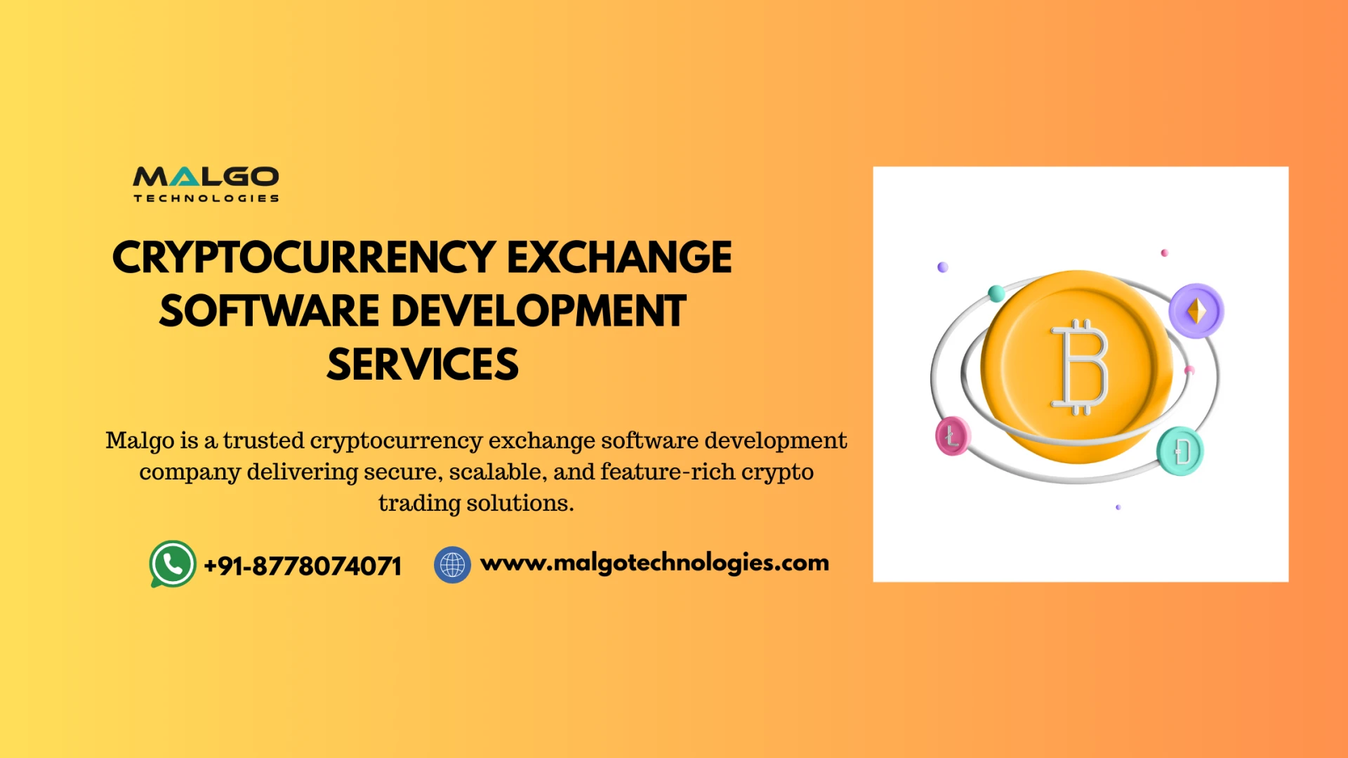 Cryptocurrency Exchange Software Development Services Delivering White Label Solutions - Malgo