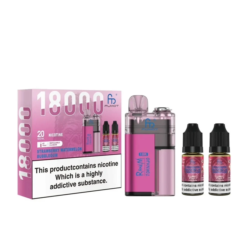 R and M Tornado 18000 Box of 5 | A Game-Changer in Disposable Vaping