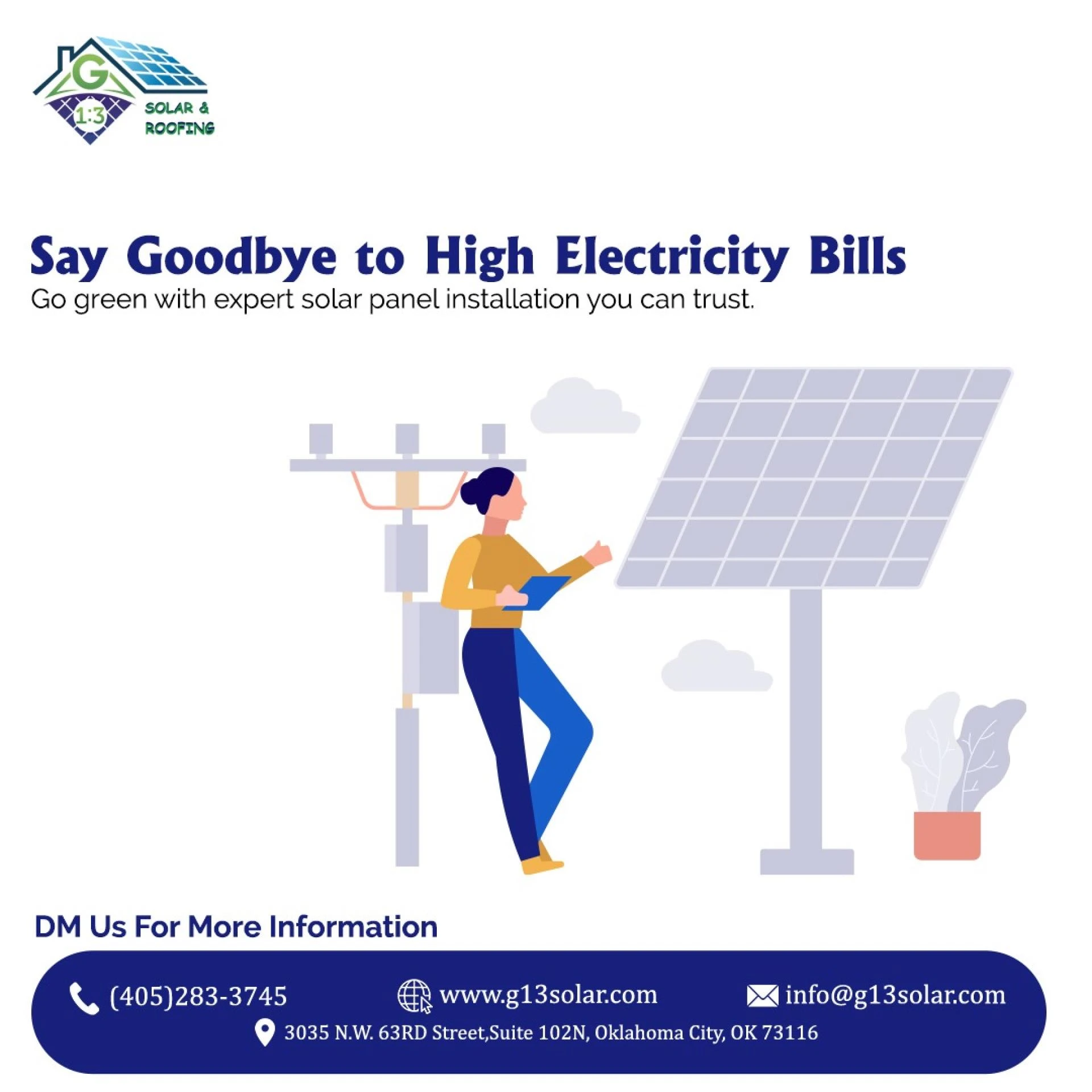 Reliable Roofing Contractors and Solar Solutions in Oklahoma – G 1:3 Solar and Roofing