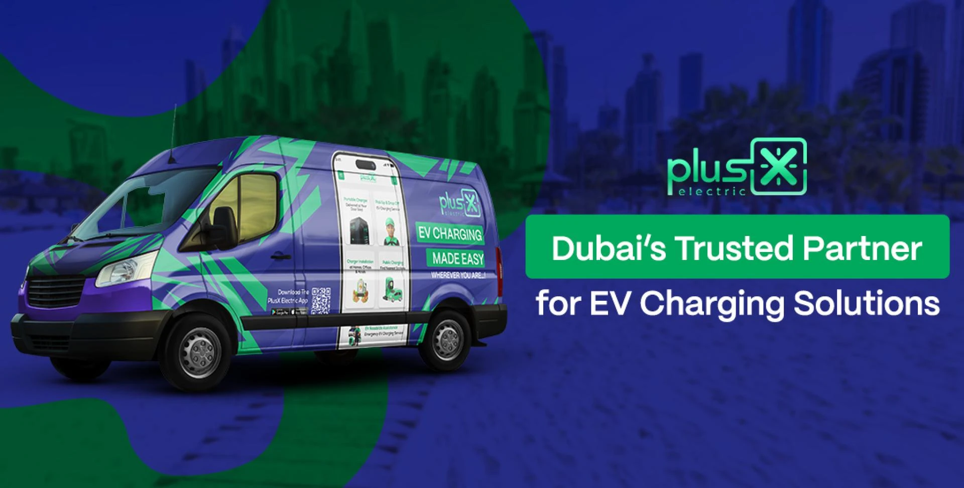 Stranded on the Highway? PlusX Electric Rescues EV Drivers in Dubai