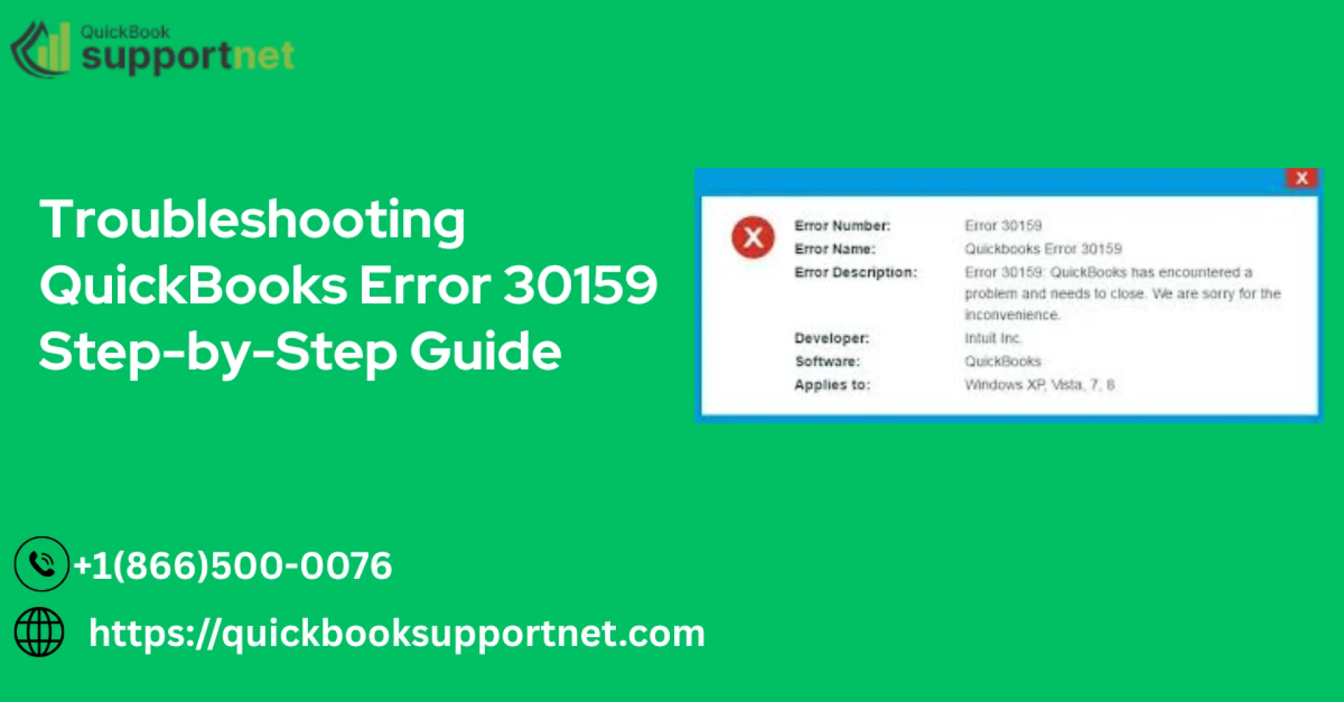 Troubleshooting QuickBooks Error 30159 Easily