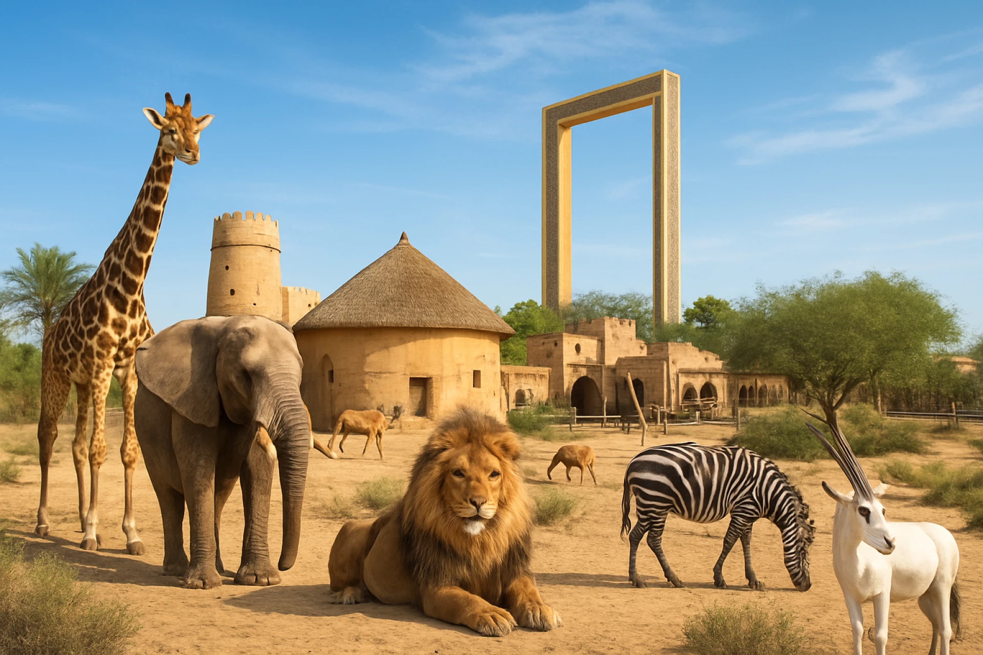 Dubai Safari Park – Wildlife, Villages & Family Fun