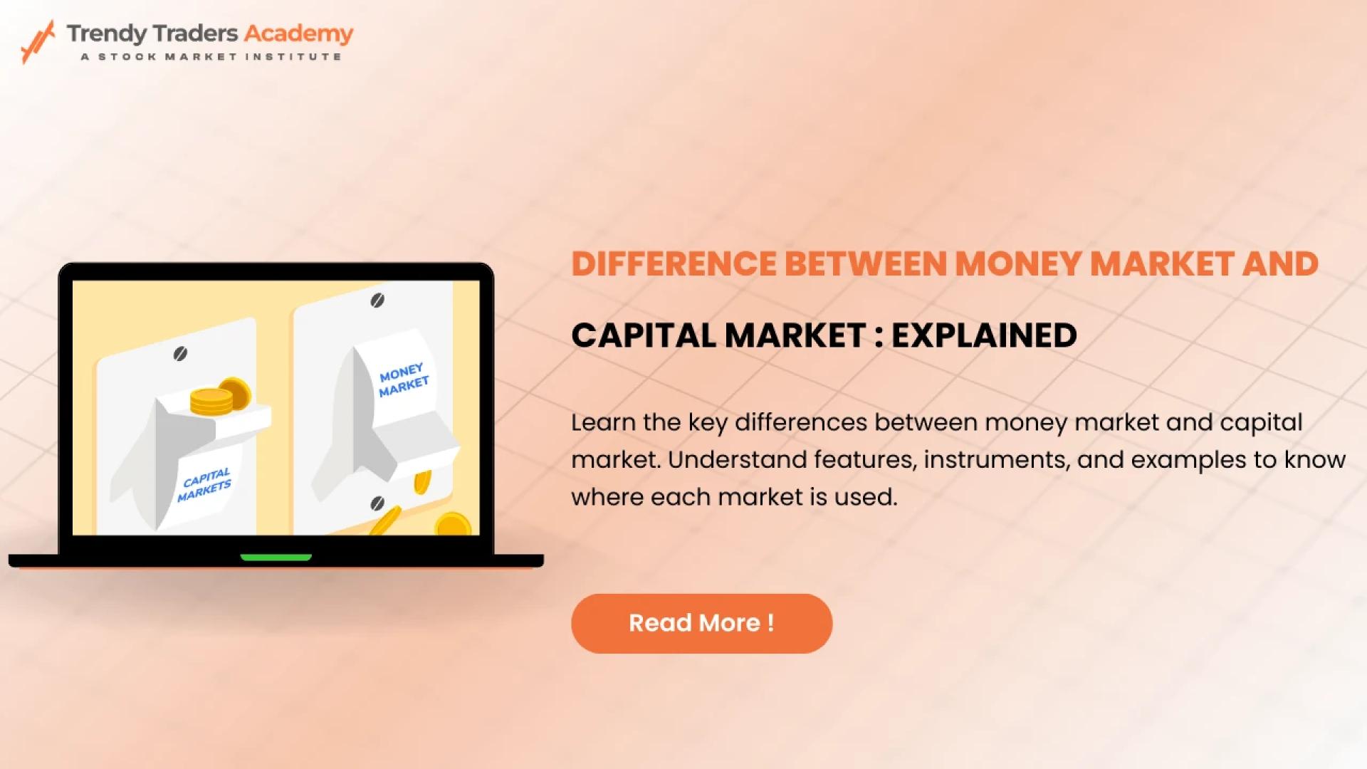 Difference Between Money Market and Capital Market