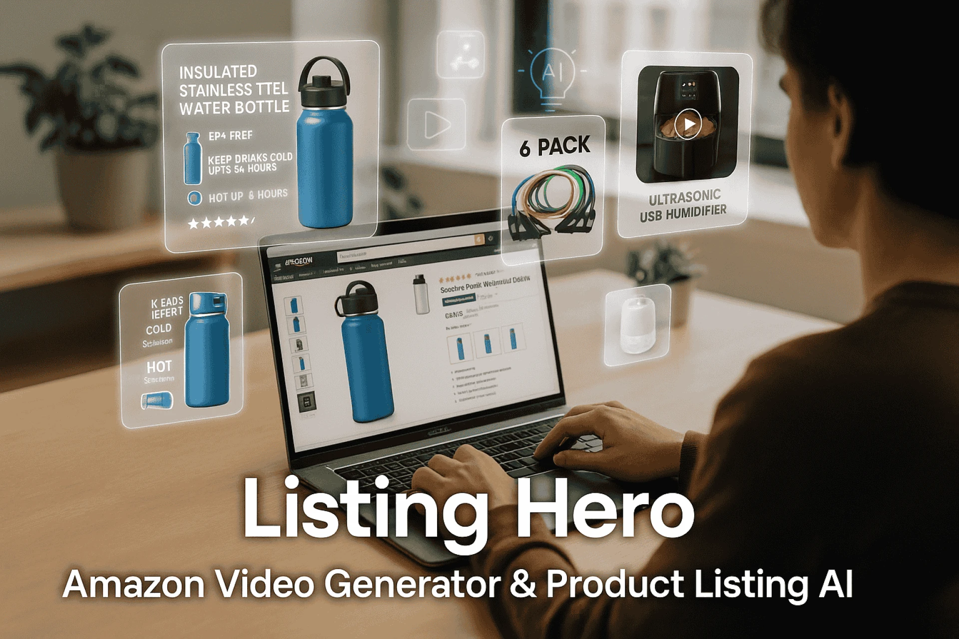 Listing Hero - Amazon Video Generator & Product Listing Ai