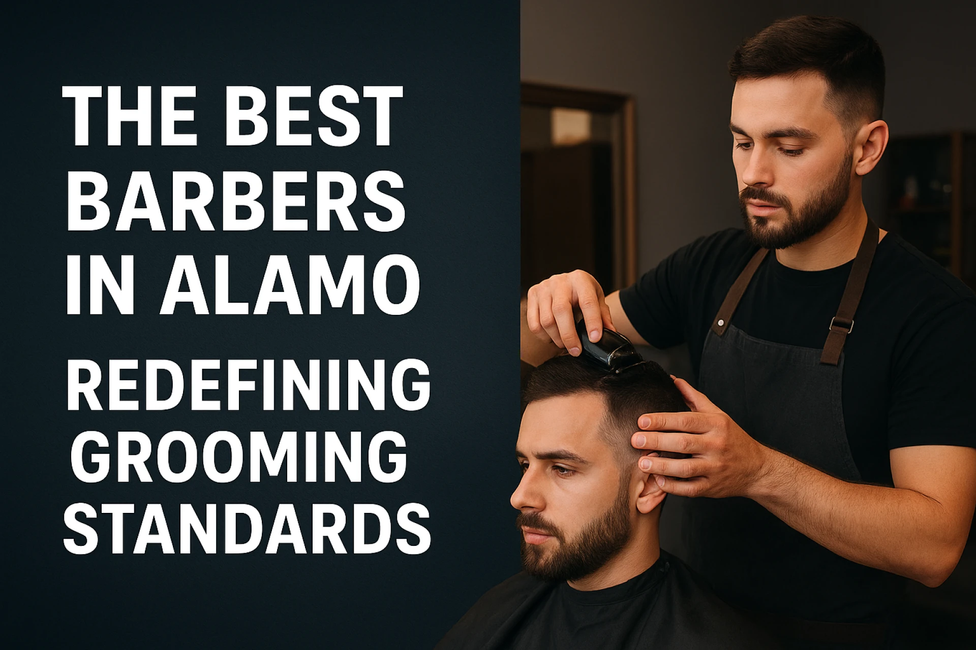 The Best Barbers in Alamo – Redefining Grooming Standards