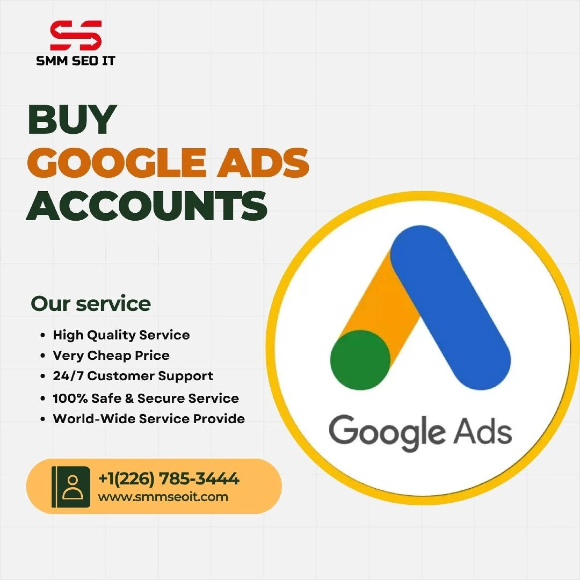 Get the Best Results with Google Ads Accounts from smmseoit