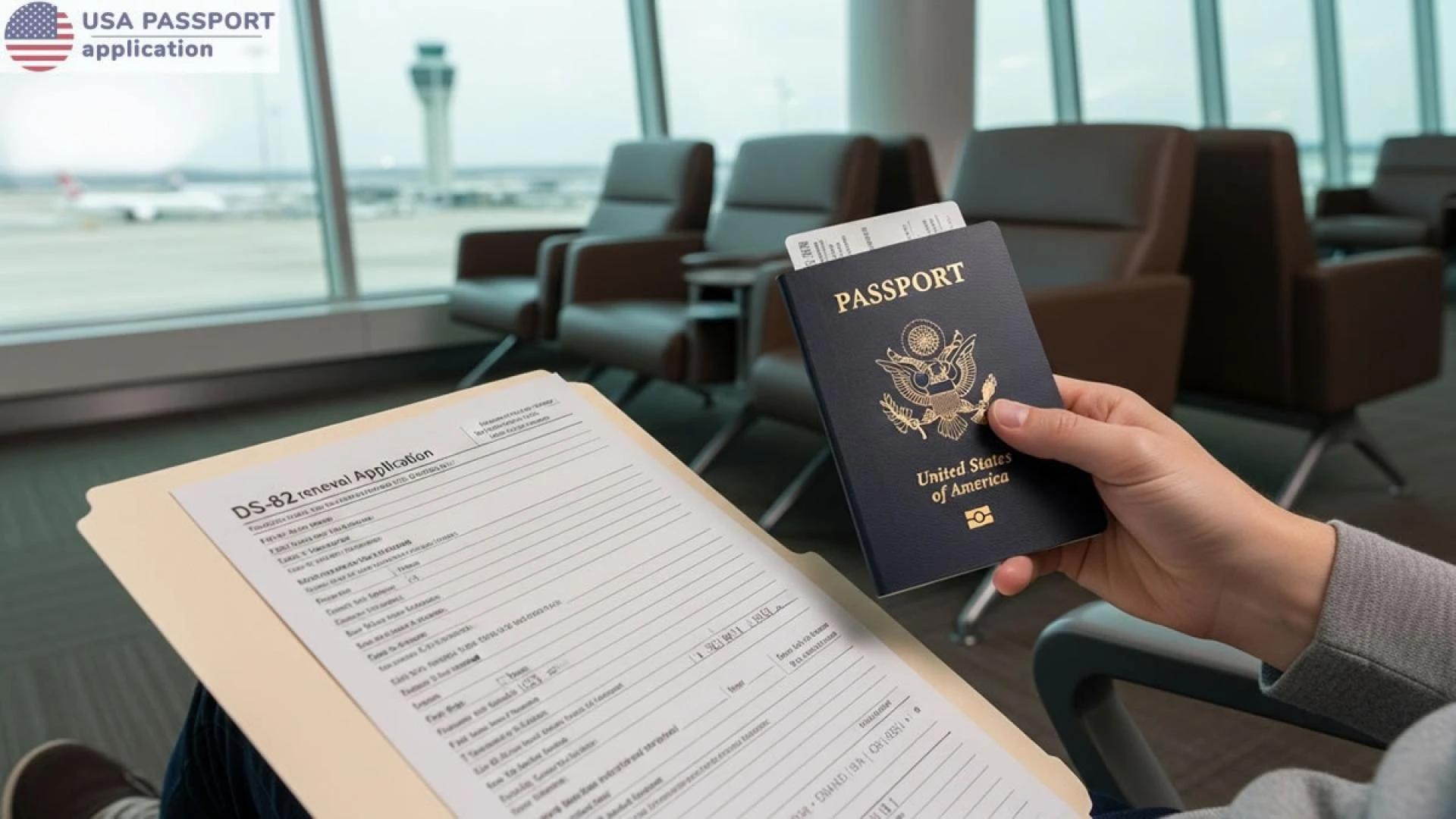 USA Passport Application DS-82 Form For US Passport Renewal