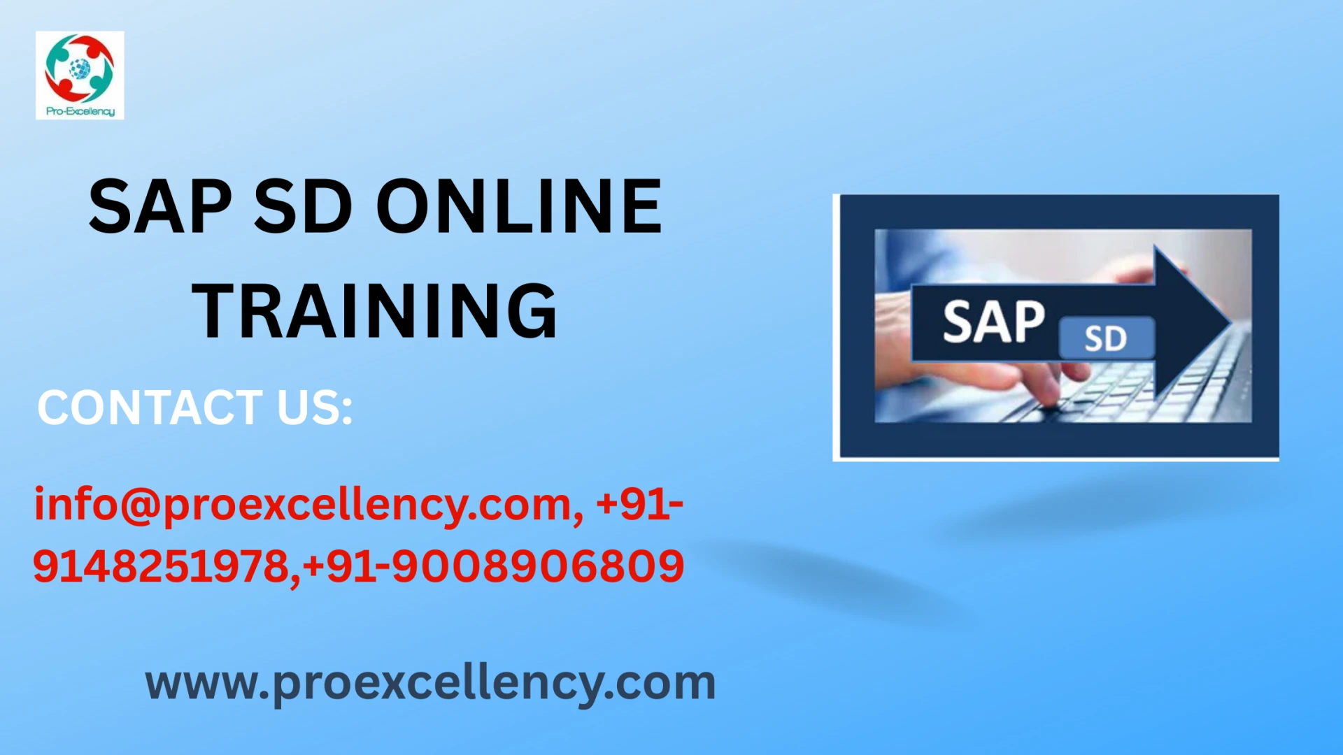 SAP SD Training for Beginners – ProExcellency Solutions Title