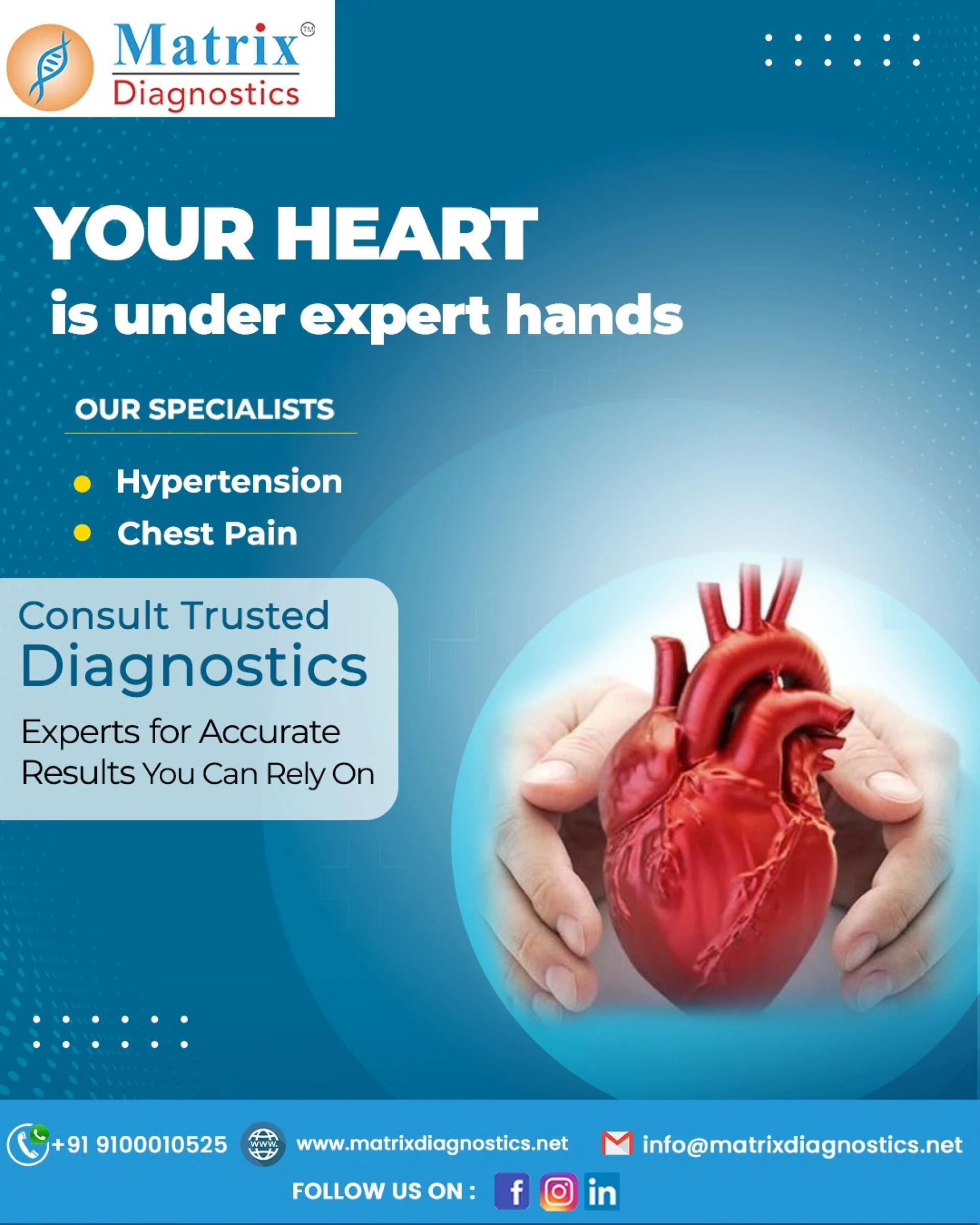 Cardiology and Radiology Collaboration at Matrix Diagnostics for Accurate MRI Reports in Hyderabad