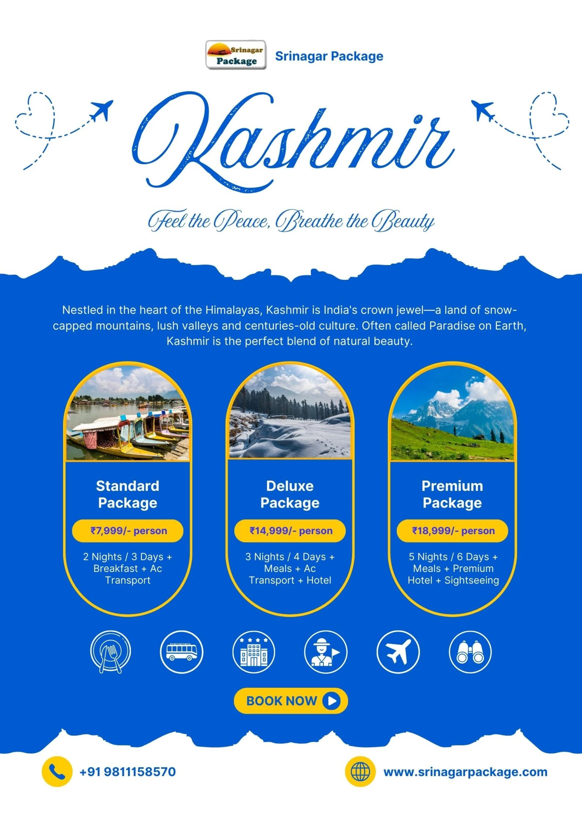 The Beauty of Kashmir in September: Your Ultimate Travel Guide | Srinagar Package