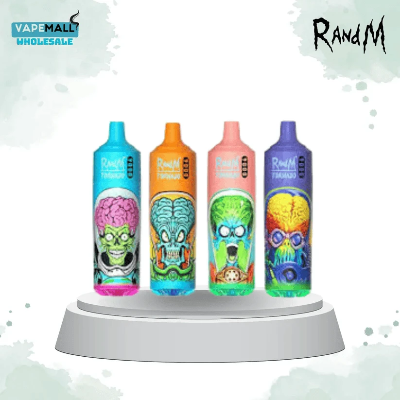 R and M Tornado 9000 Box of 10 – The Perfect Disposable Vape for Long-Lasting Performance
