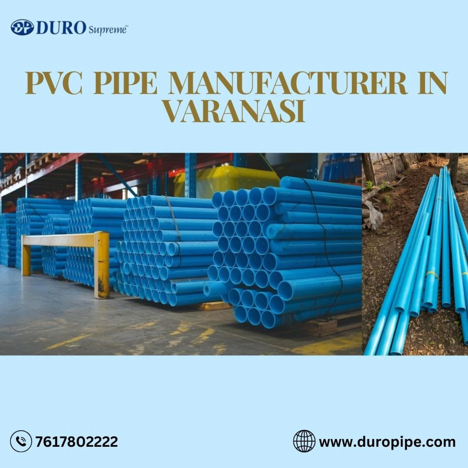 Your Ultimate Guide to PVC Pipe Manufacturers in Varanasi