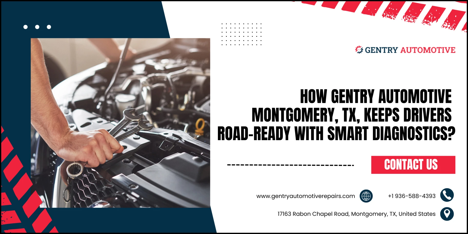 How Gentry Automotive Montgomery, TX, Keeps Drivers Road-Ready With Smart Diagnostics?
