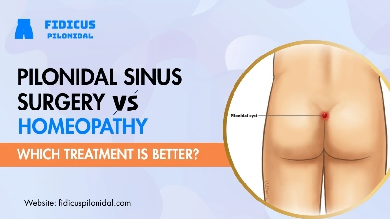 Pilonidal Sinus Surgery vs Homeopathy: Which Treatment Is Better? | Fidicus Pilonidal