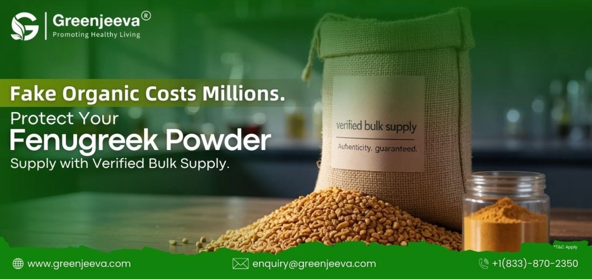 Organic Fenugreek Seed Powder: The Hidden Risks Buyers Can’t Afford to Ignore