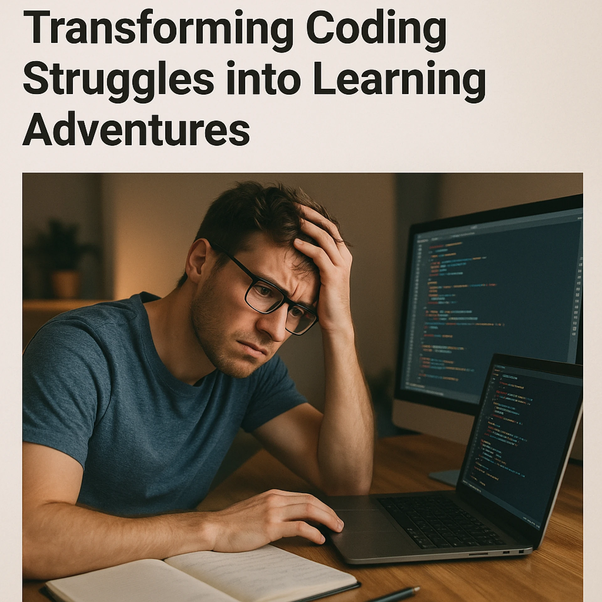 Transforming Coding Struggles into Learning Adventures
