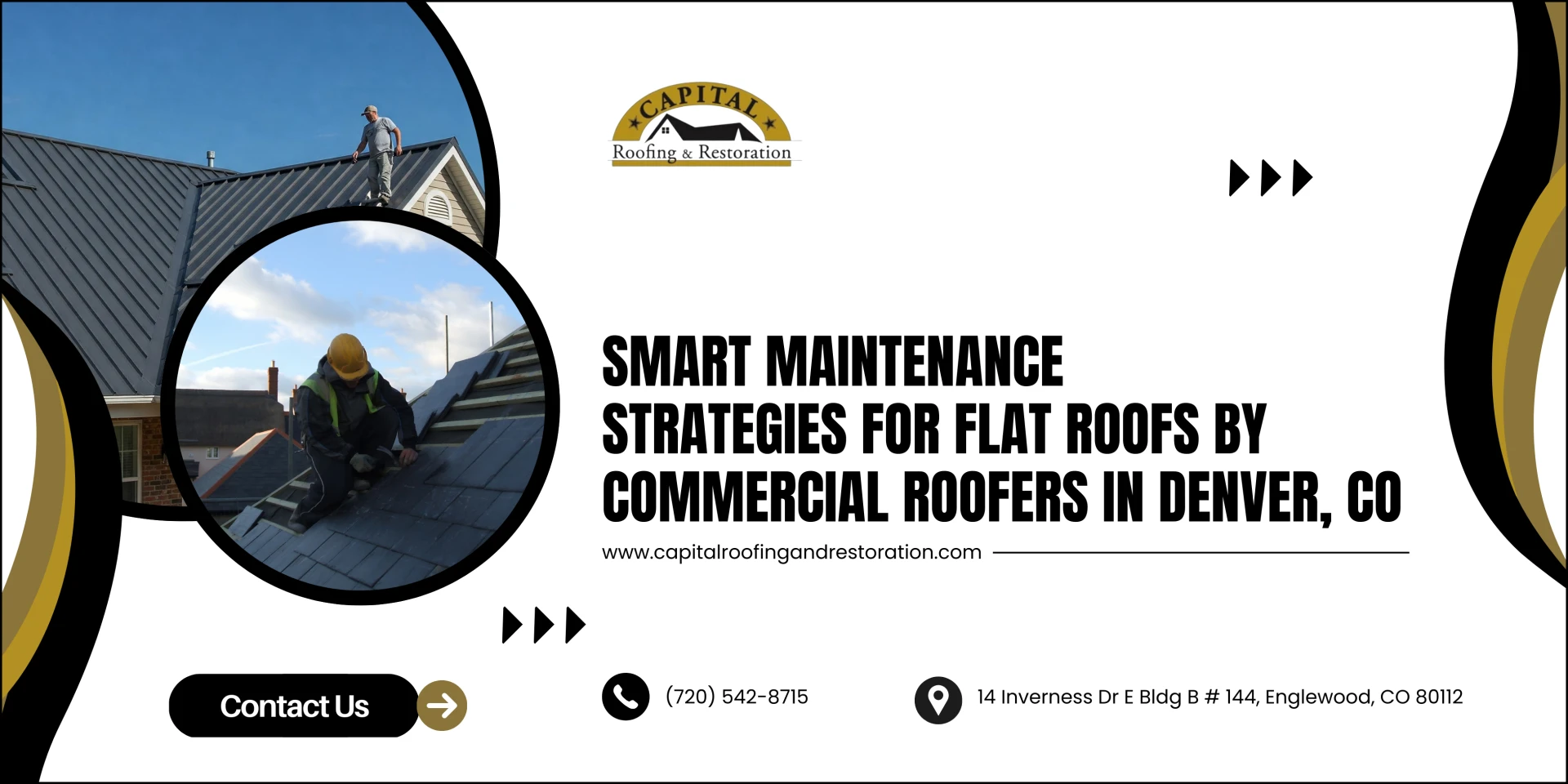 Smart Maintenance Strategies for Flat Roofs By Commercial Roofers in Denver, CO 