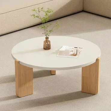 Japandi Round Dining Table: Encouraging Togetherness with Natural Minimalist Design