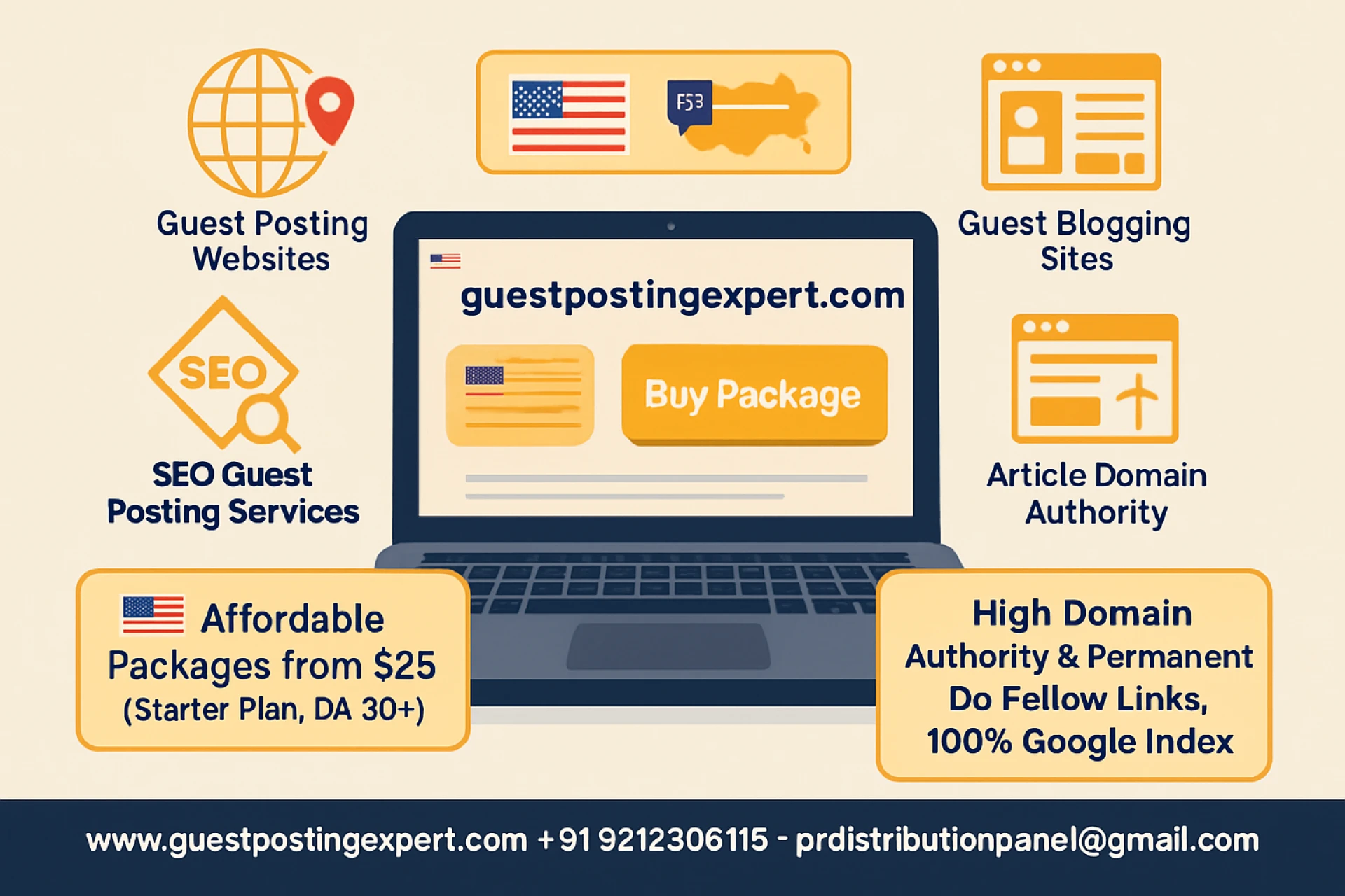 Secure High-Quality Guest Posting Backlinks Easily