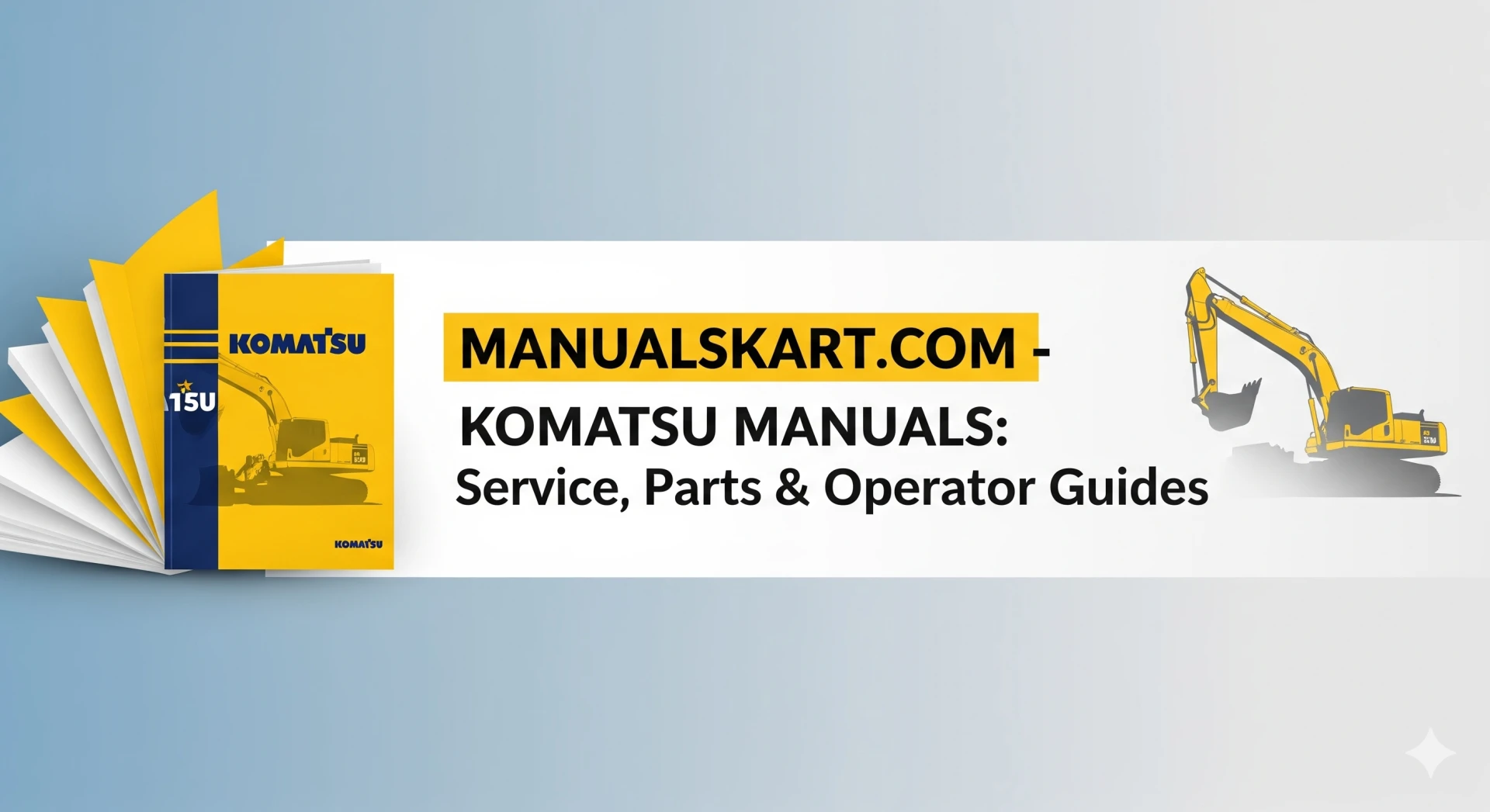 Komatsu Manuals: Service, Parts & Operator Guides | Manualskart