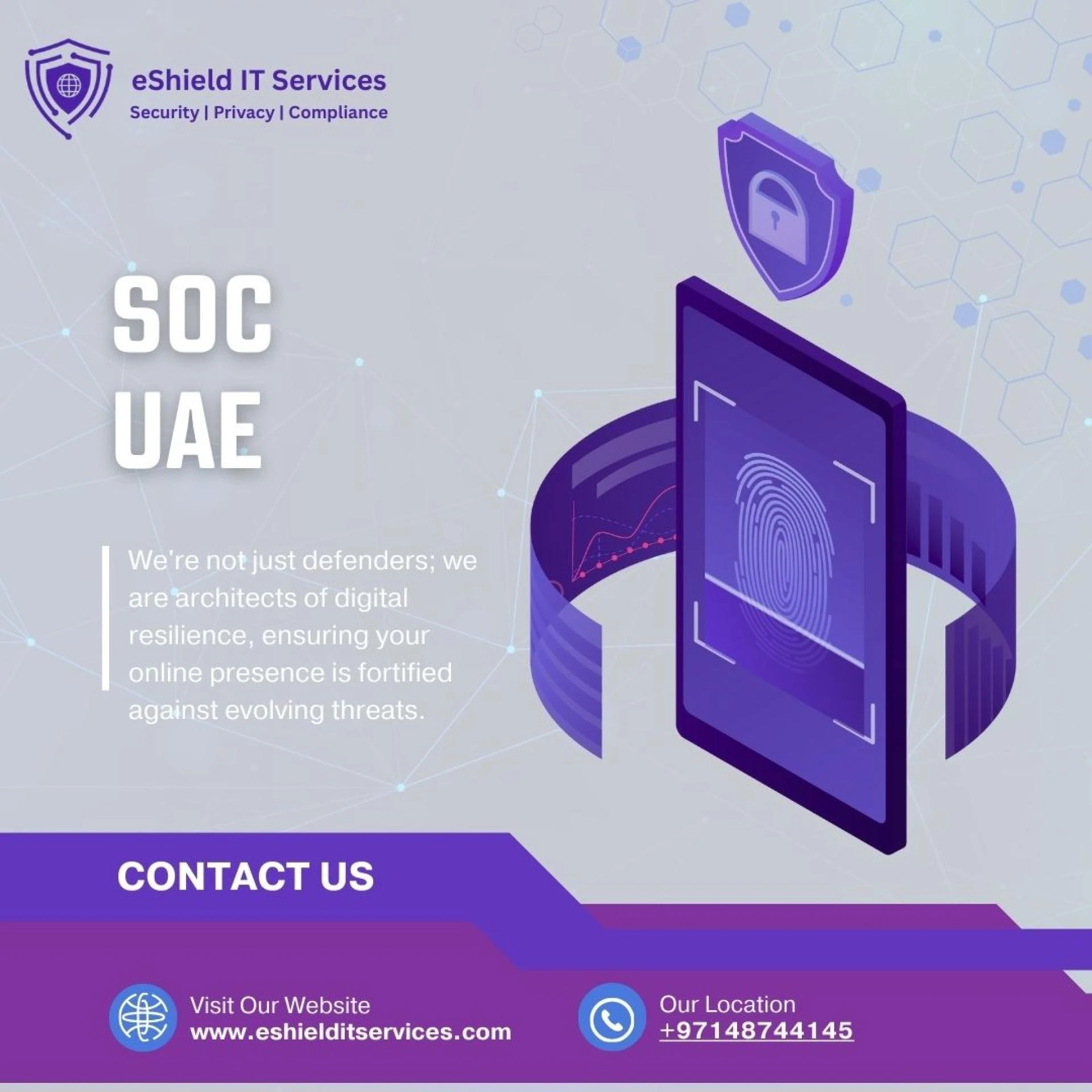 SOC UAE Services – 24/7 Cybersecurity Monitoring | eShield IT Services