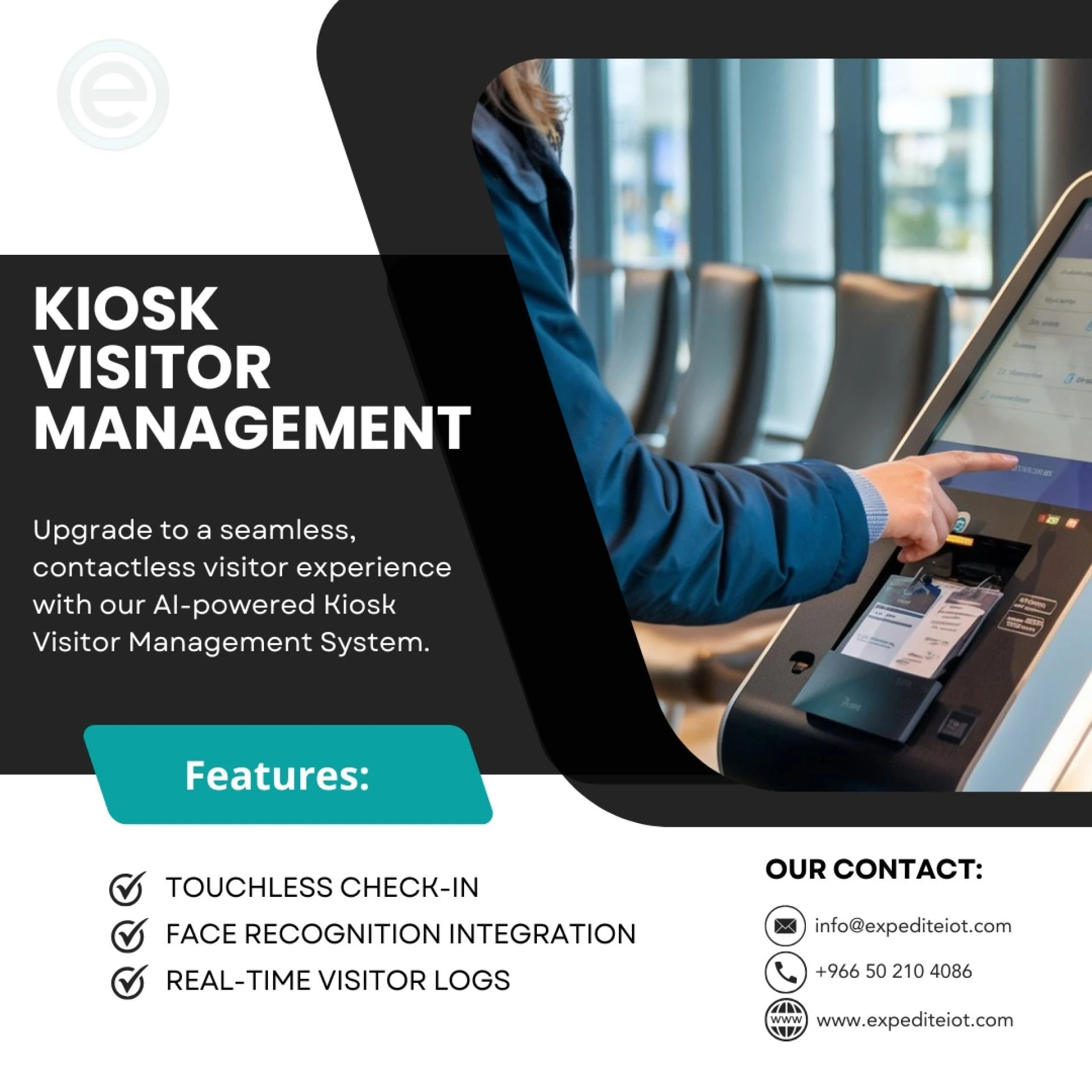 Save Time, Enhance Experience: Kiosk Visitor Management in KSA