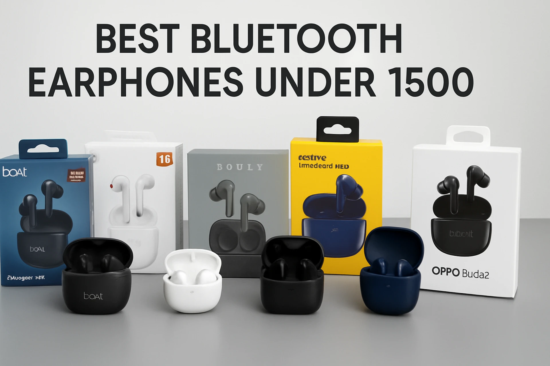 Best Bluetooth Earphones Under 1500 in India – Top Picks for 2025