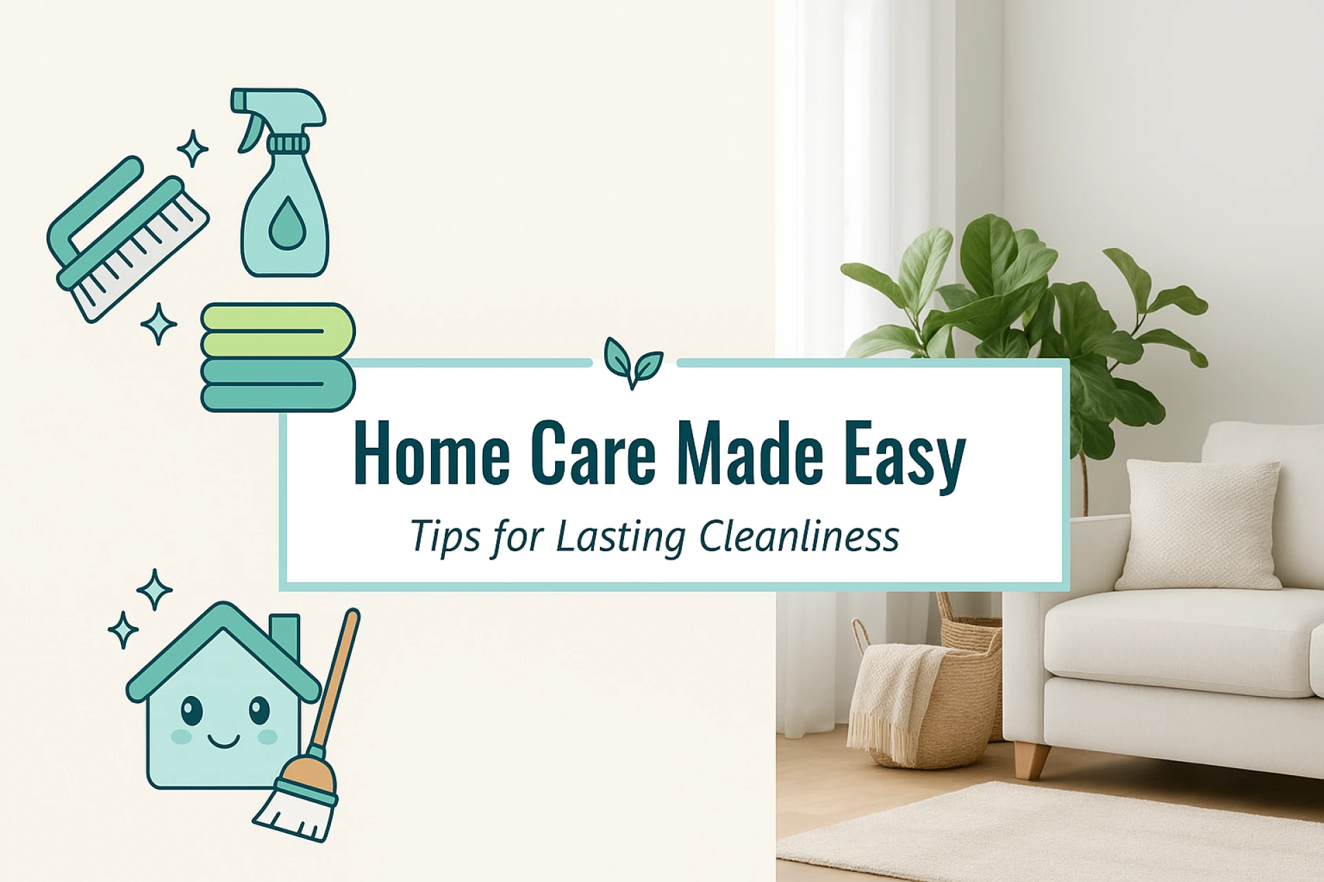 Home Care Made Easy: Tips for Lasting Cleanliness
