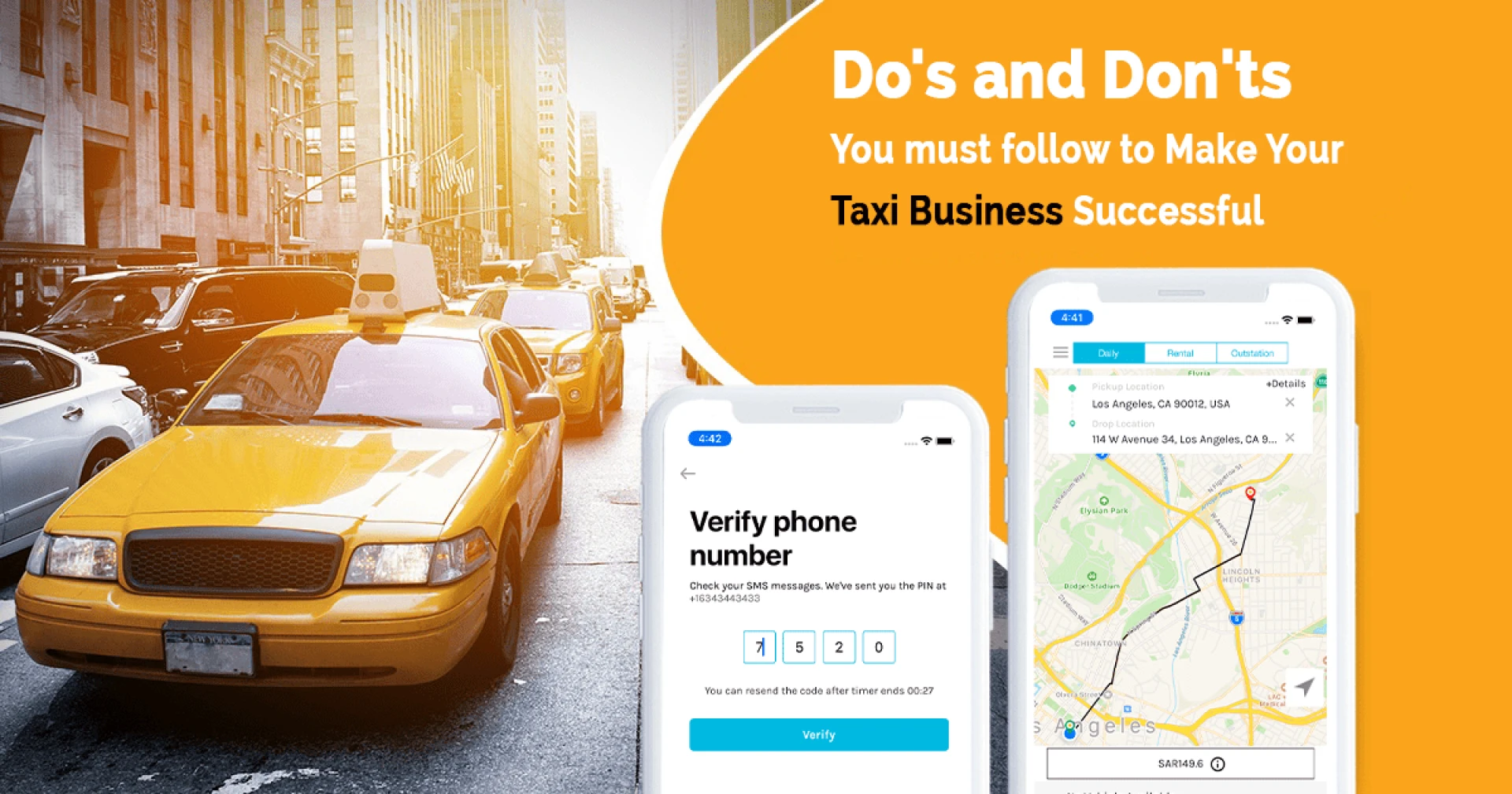 Do's and Don'ts You must follow to make your Taxi Business Successful