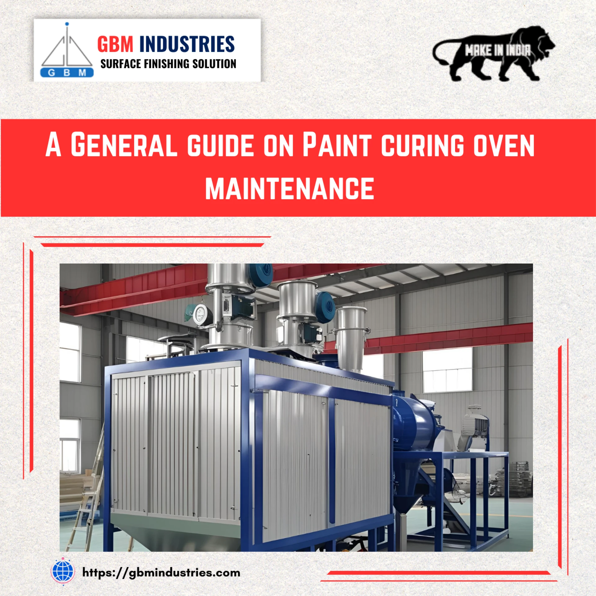 A General guide on Paint curing oven maintenance