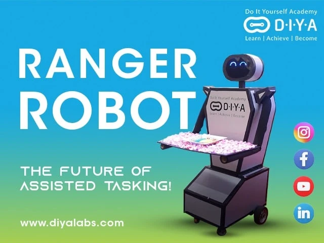 Ranger Robot! The future of assisted tasking! | Online robotics classes for kids