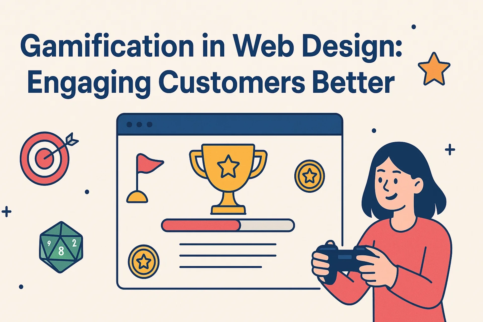Gamification in Web Design: Engaging Customers Better
