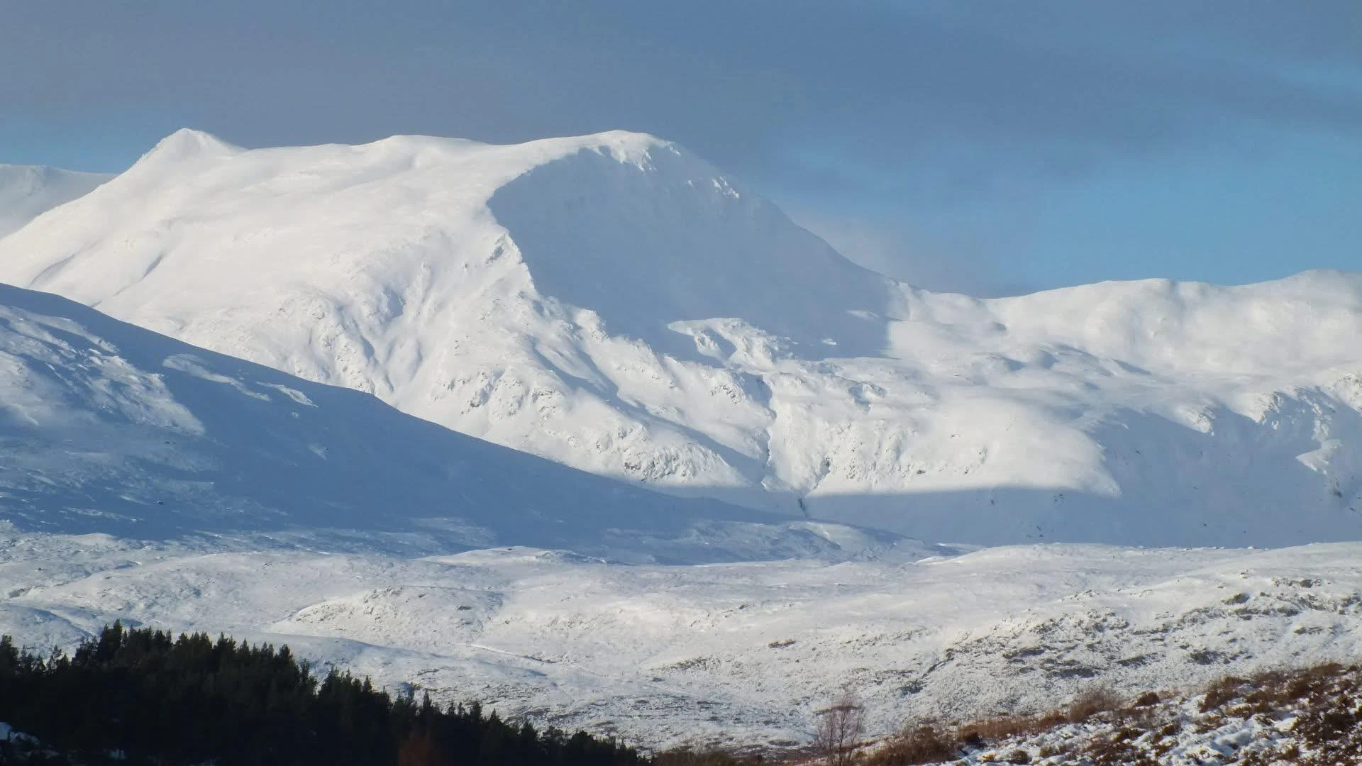 Bagging A Winter Munro in the Scottish Highlands