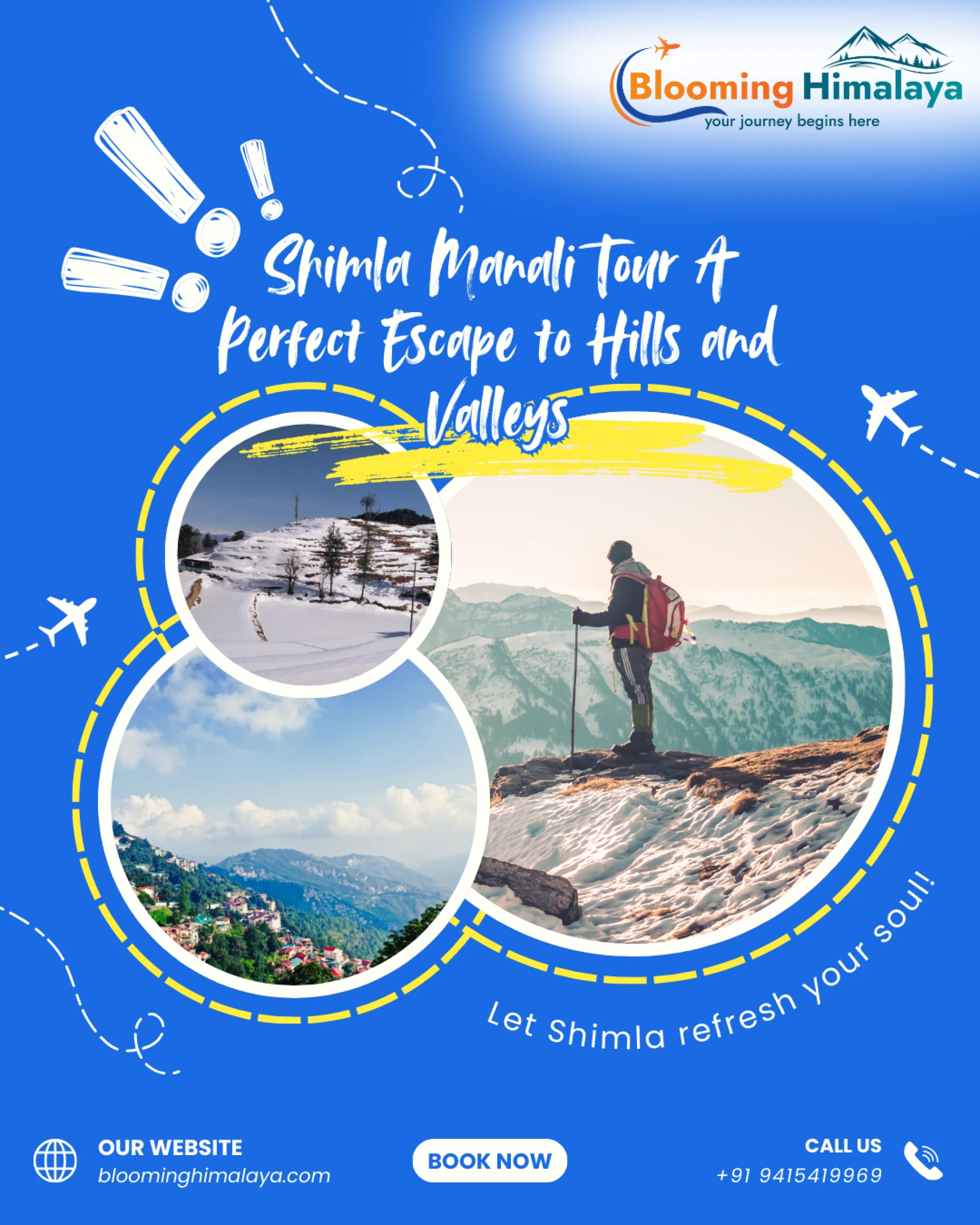 Shimla Manali Tour A Perfect Escape to Hills and Valleys