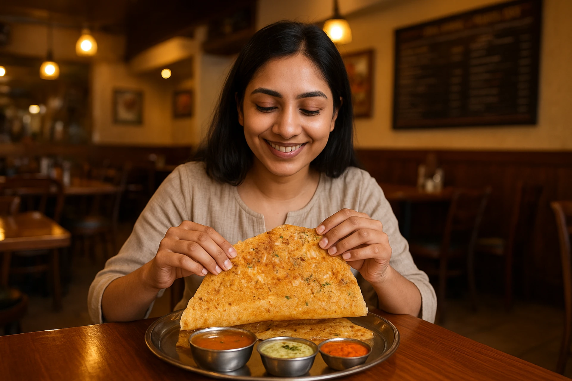 Rava Onion Masala Dosa: A Crispy South Indian Delight
