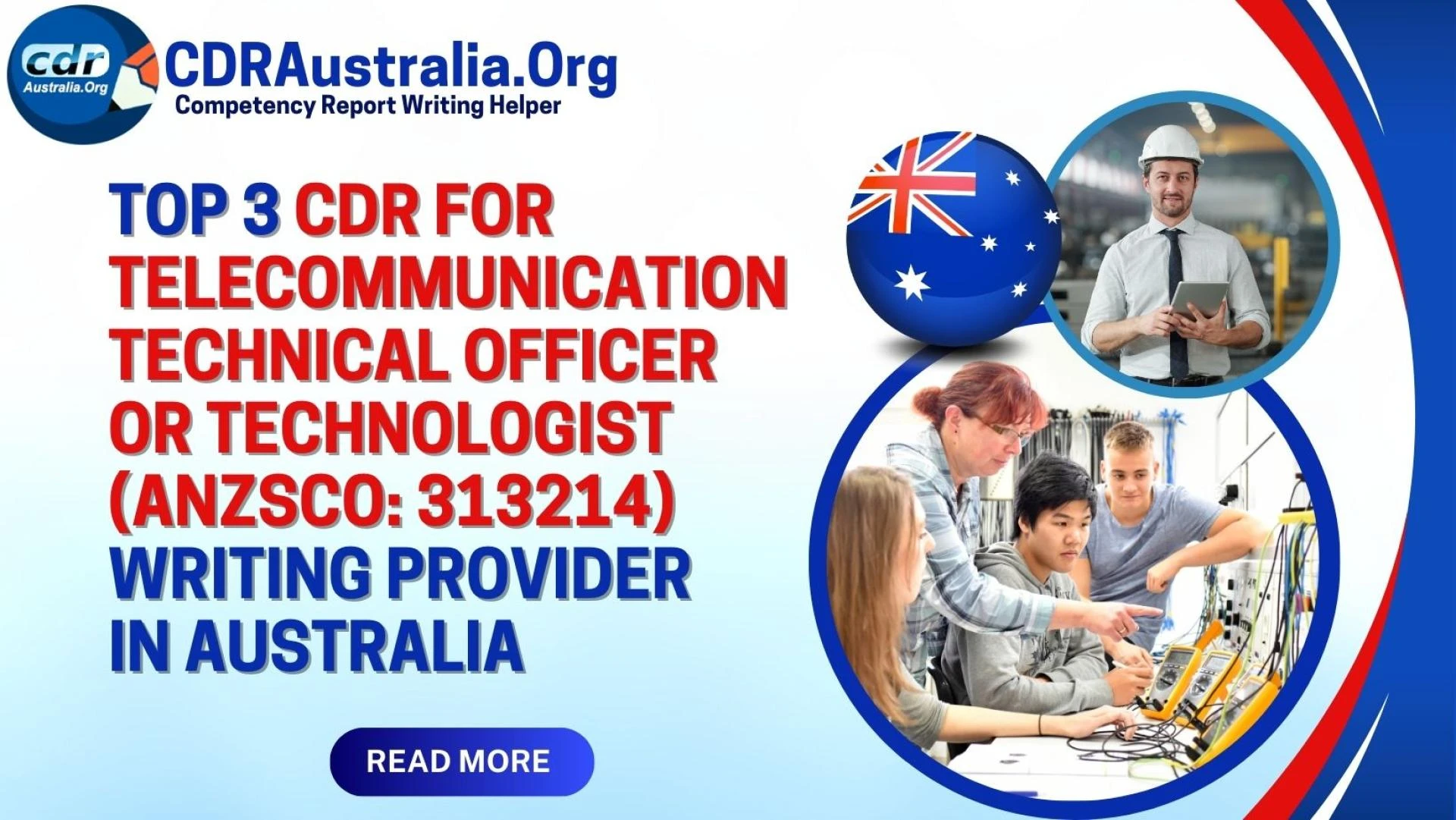 Top 3 CDR for Telecommunication Technical Officer or Technologist Writing Provider in Australia