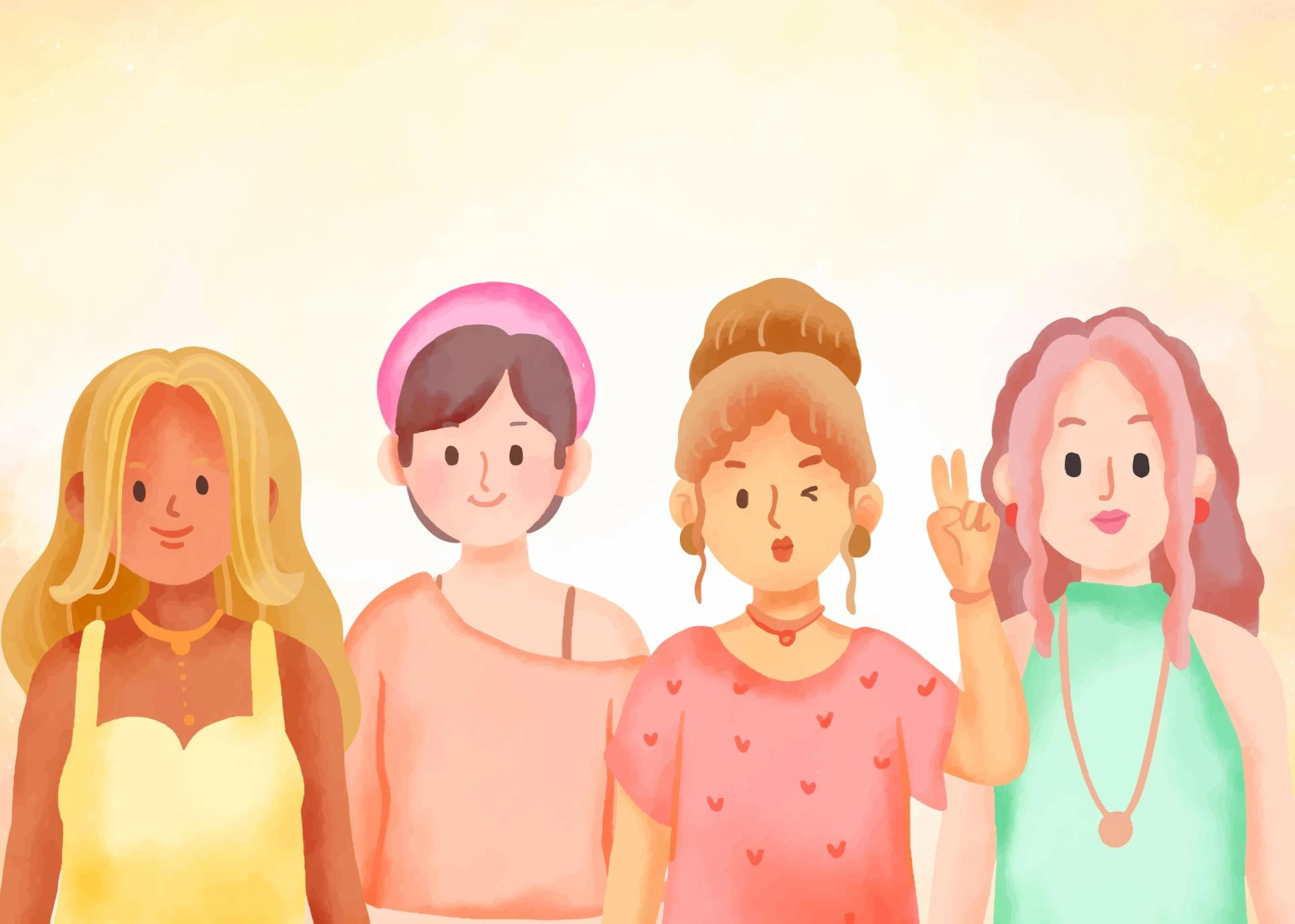 Watercolor Guest Portraits - A Unique Alternative to Traditional Favors