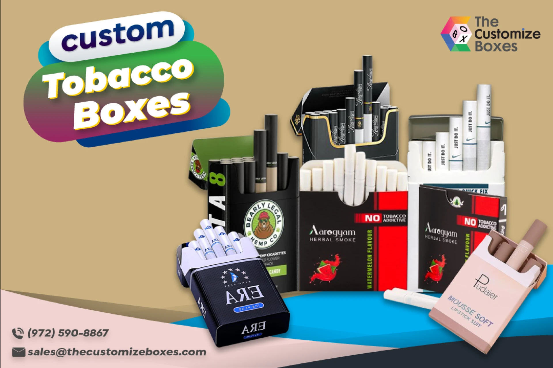 Custom Tobacco Boxes – Quality Meets Affordability