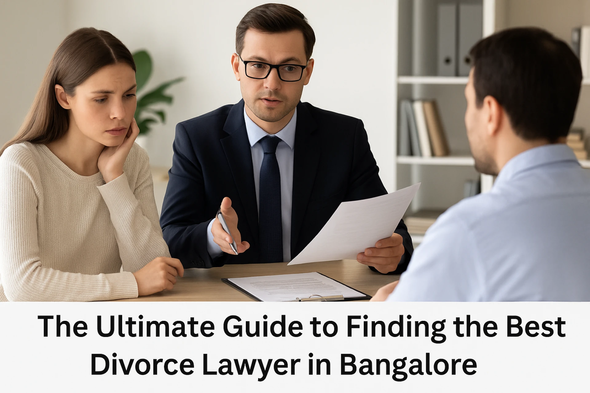 The Ultimate Guide to Finding the Best Divorce Lawyer in Bangalore