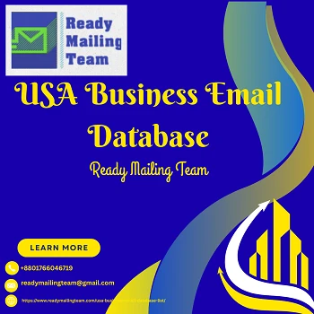 USA Business Email Database – Expand Your Business Reach with Ready Mailing Team