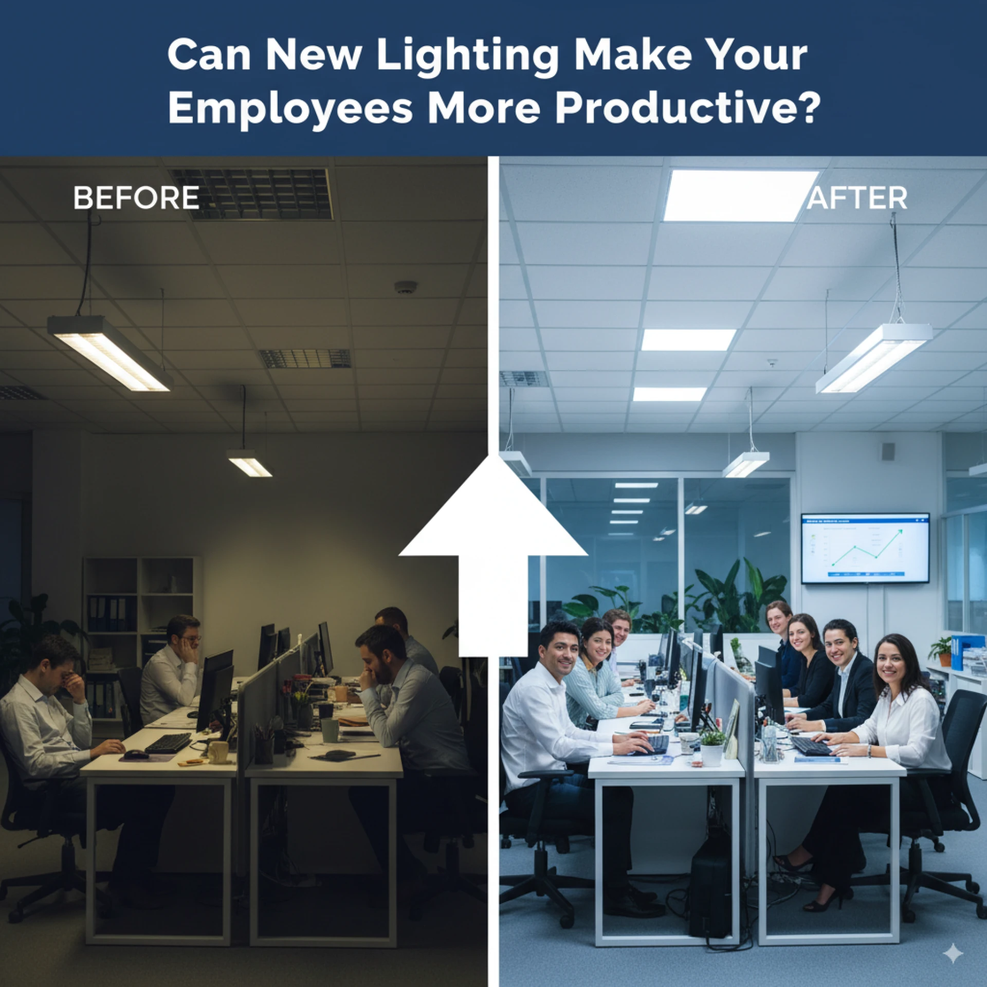 Can New Lighting Make Your Employees More Productive?