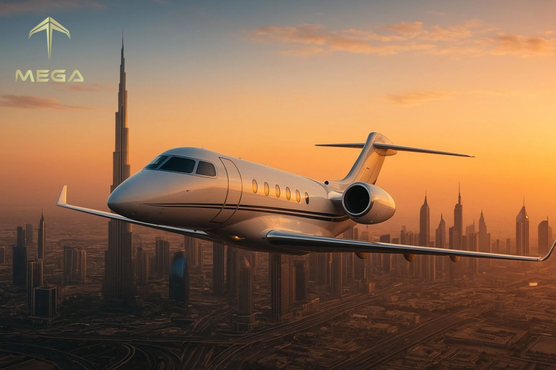 Private Jets in Dubai – Luxury & Excellence with MEGA