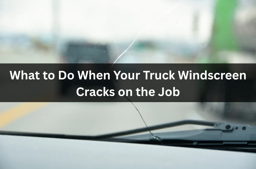 What to Do When Your Truck Windscreen Cracks on the Job