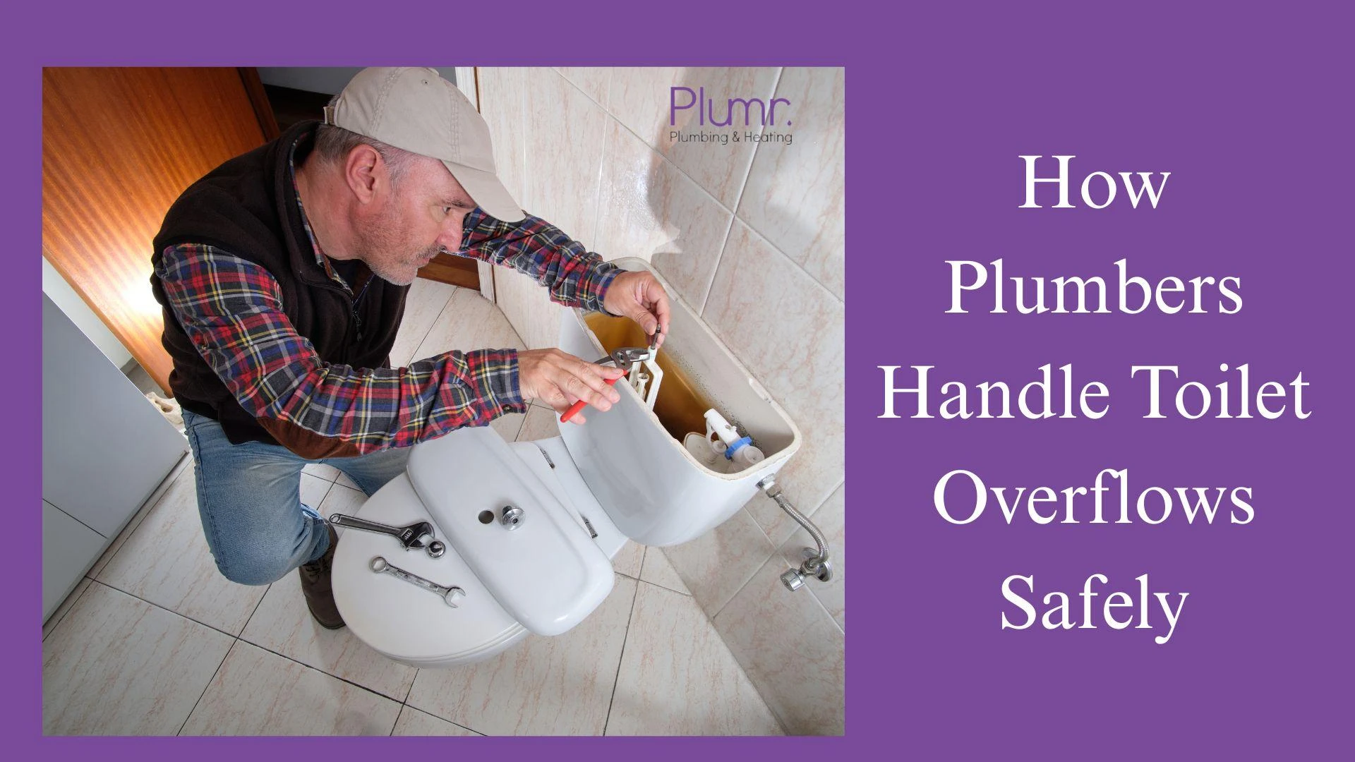 How Plumbers Handle Toilet Overflows Safely