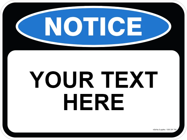 What You Need to Know About Safety Notice Signs