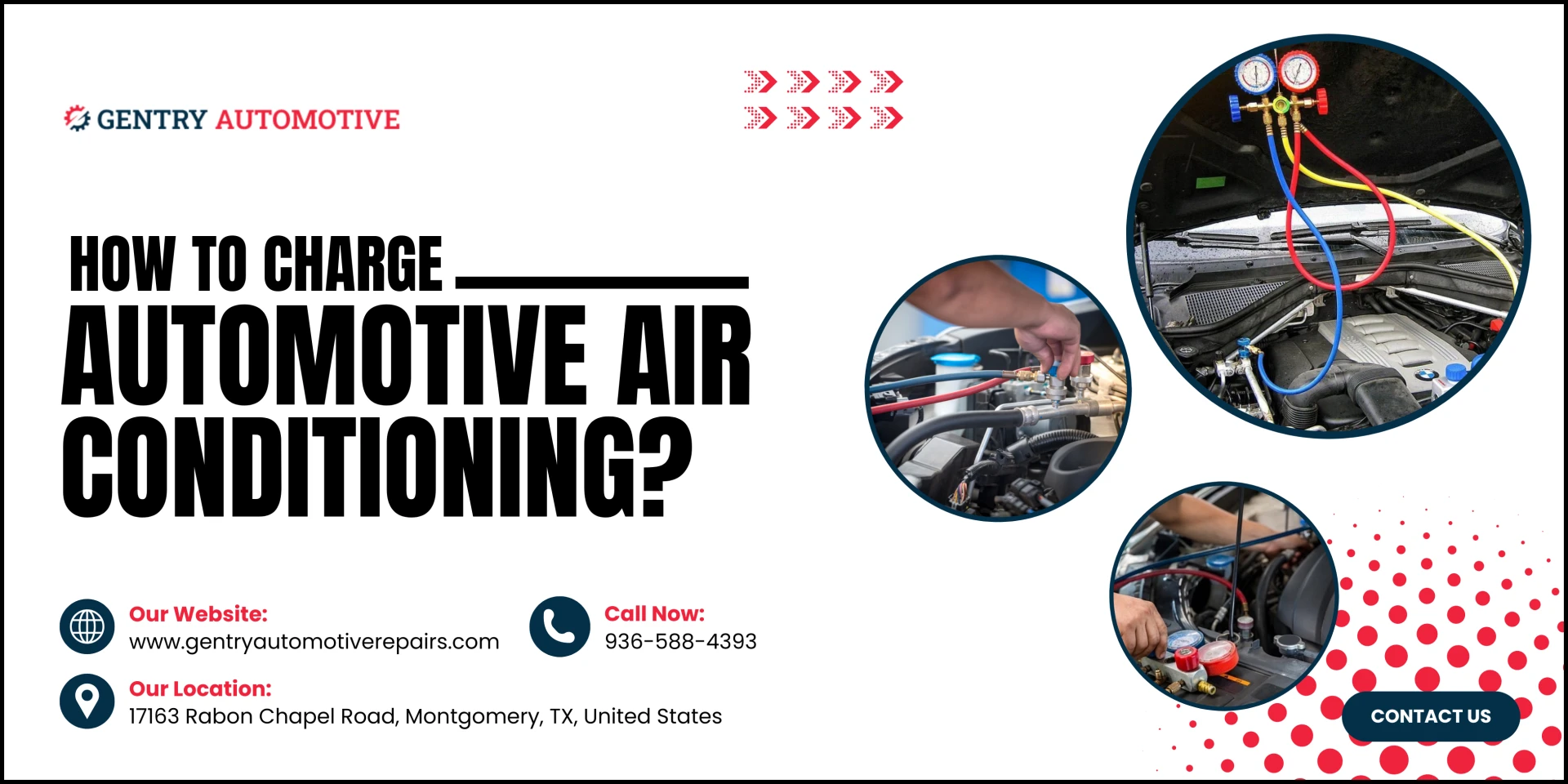 How to Charge Automotive Air Conditioning?