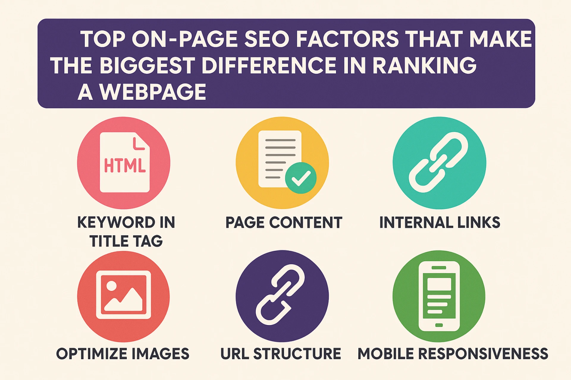 Top On-Page SEO Factors That Make the Biggest Difference in Ranking a Webpage