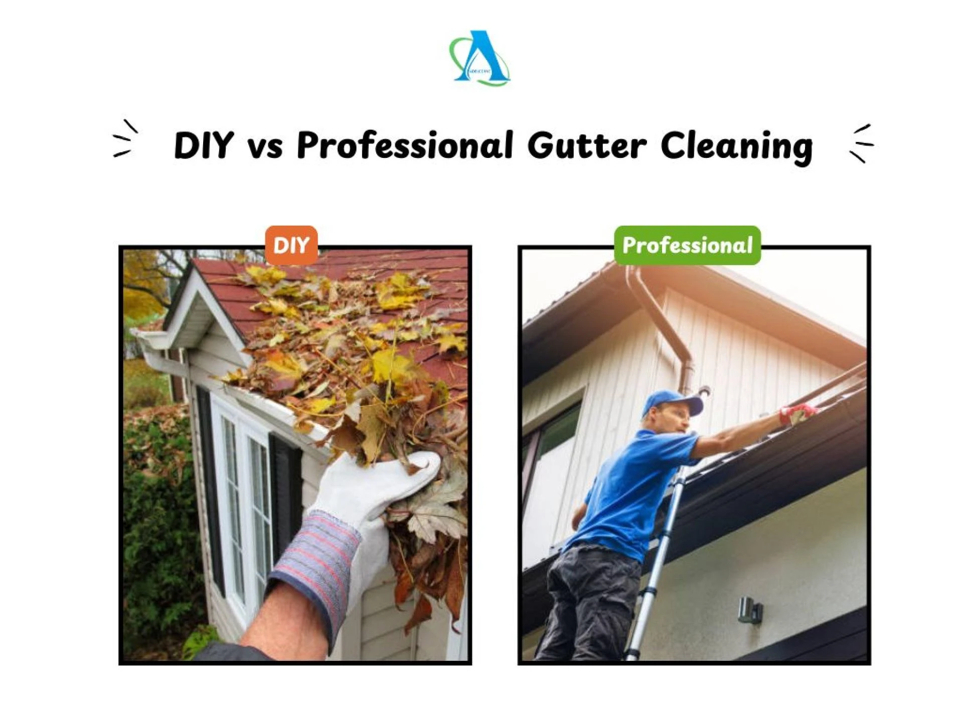 DIY vs Professional Gutter Cleaning: What’s Best for You?