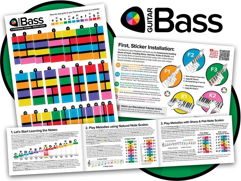 Unlocking the Joy of Music with Color-Coded Learning Tools