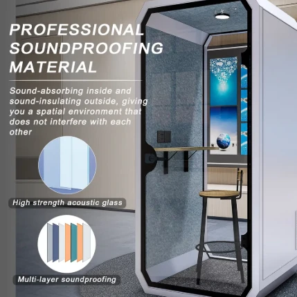 How long is the service life of the garden office soundproof pod?
